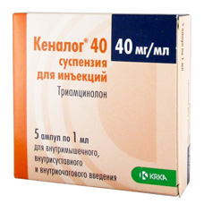 Kenalog® 40 (suspension for injection)