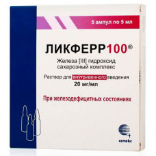 Likferr100  injection intravenous