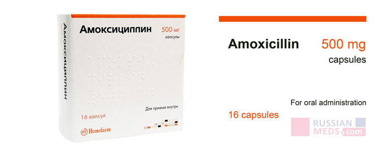 Amoxicillin capsules